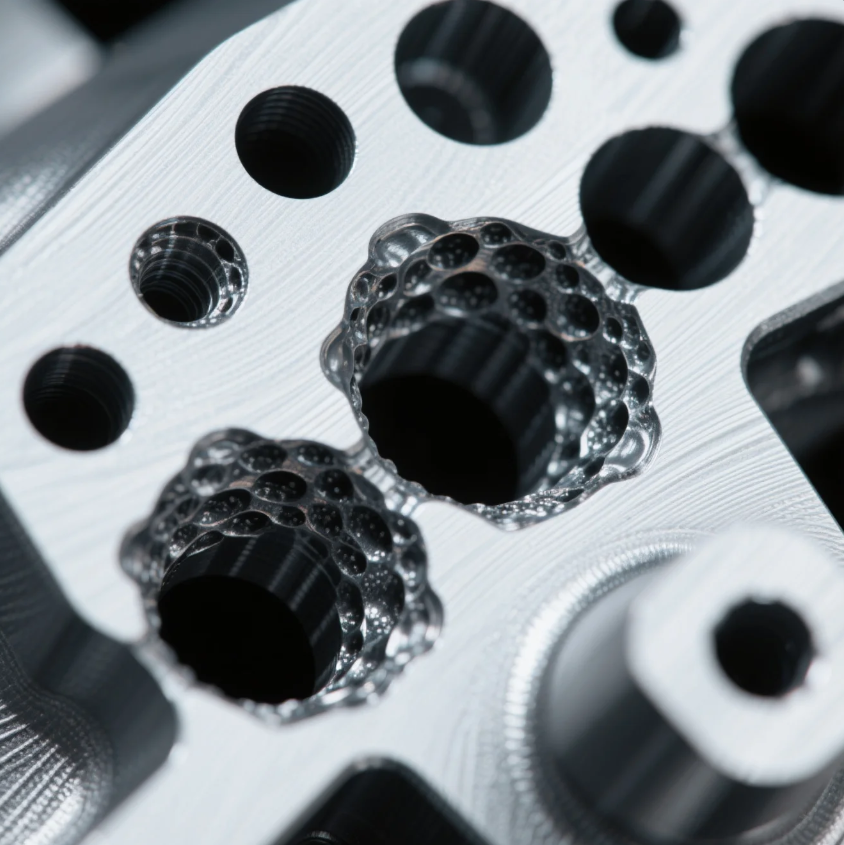 CT Scan of 3D Printed Titanium – Showing Voids