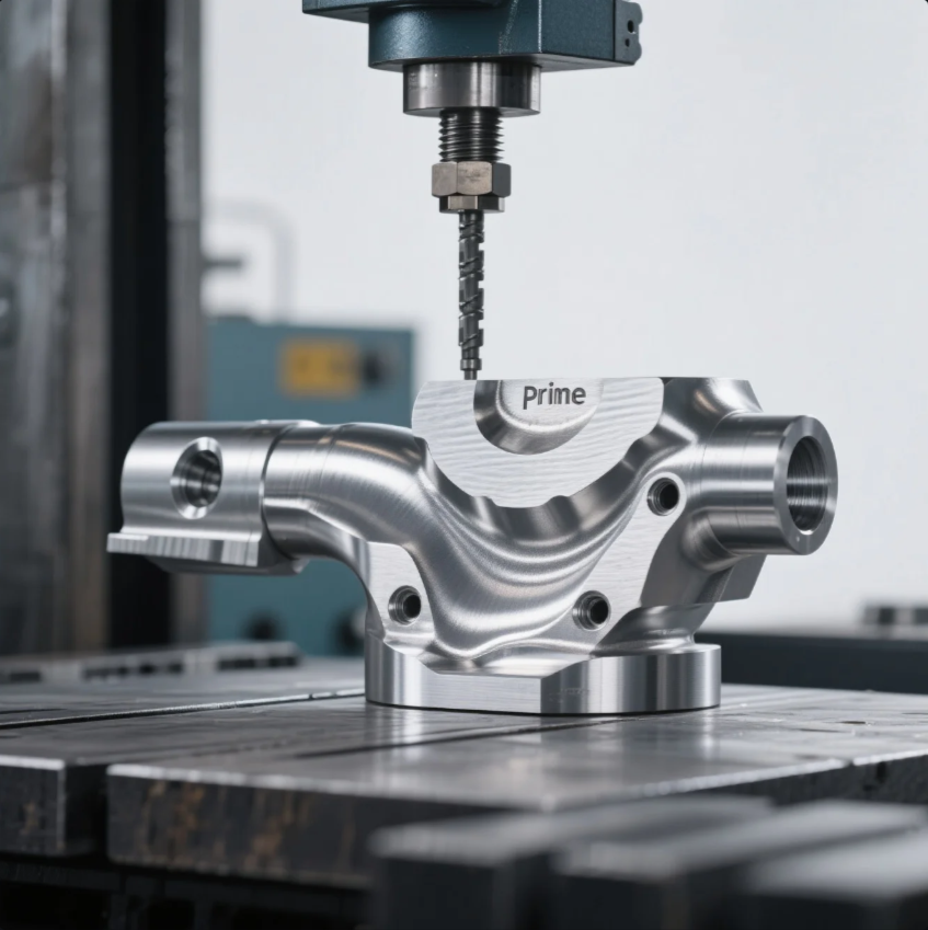Forged steel parts inspection in Prime factory