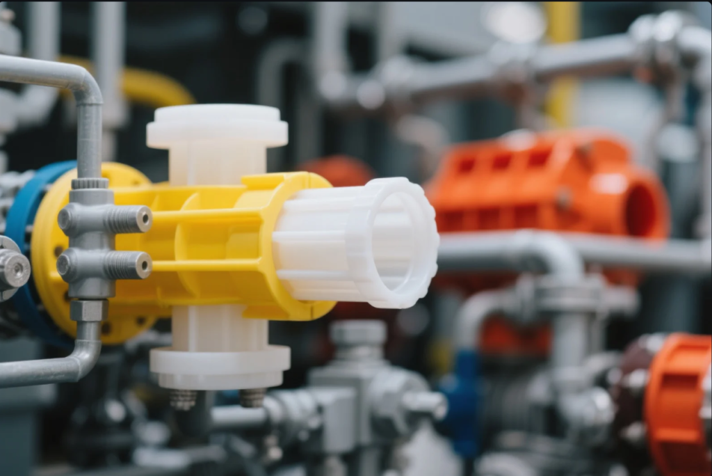 Industrial applications of plastic housing and fixtures