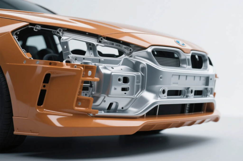 Plastic replacing aluminum in automotive clips