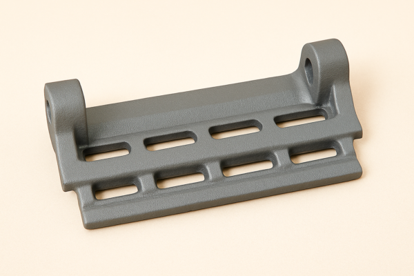 Heat-resistant cast reciprocating grate bar with slotted openings for industrial furnace and biomass boiler systems