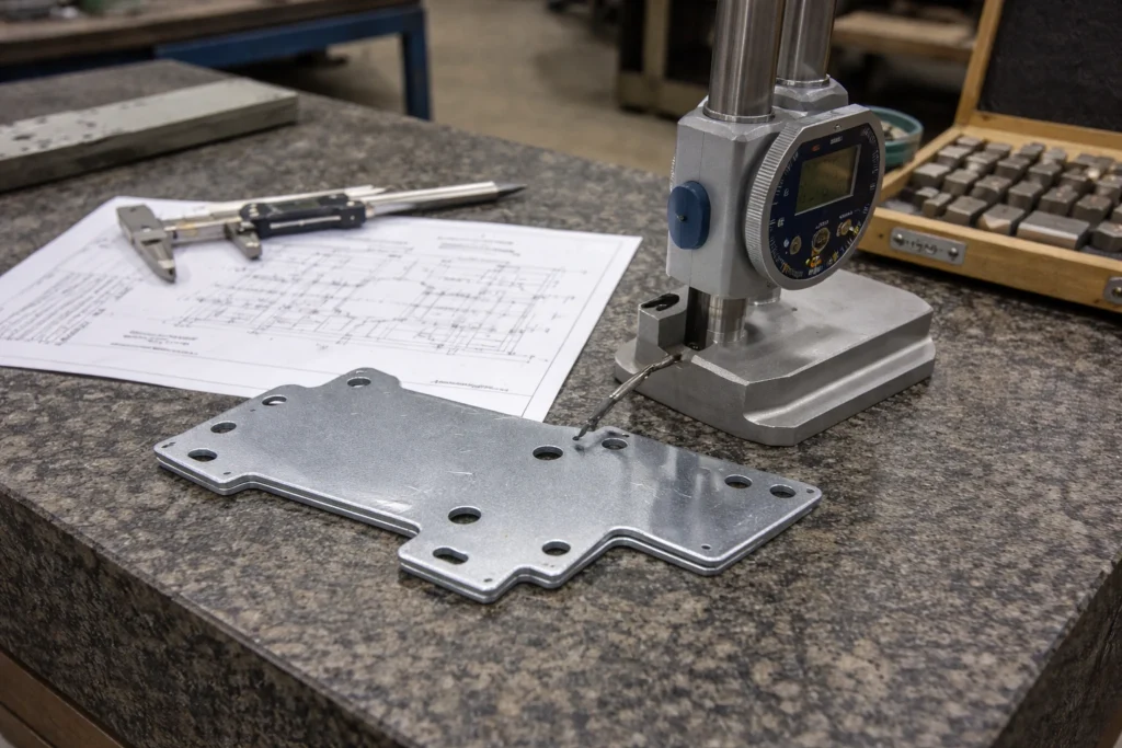 custom metal stamping first article inspection fai quality control