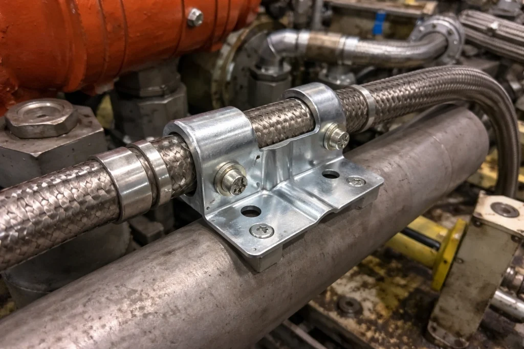 custom stamped part oil gas equipment