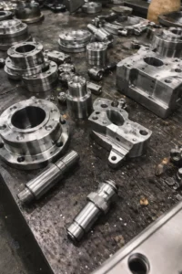 Industrial machinery forged parts with precision machining