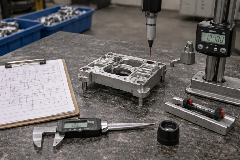 Quality Documents Checklist for Custom Parts